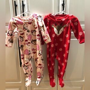 Carter’s Christmas winter pajamas NWOT
